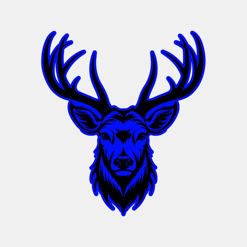 Portrait d’animal cerf