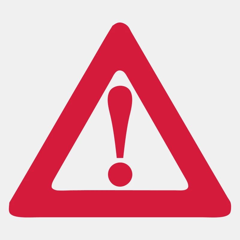 Danger icon exclamation triangle