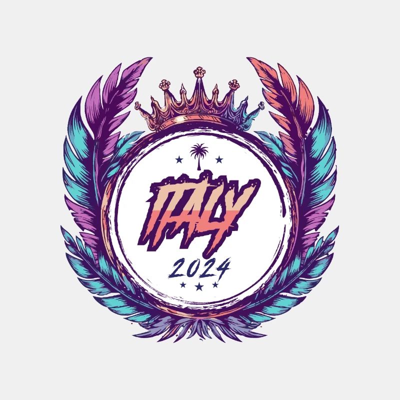 Italien 2024 Wappen