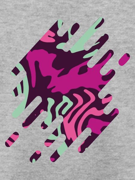 Fleck Tarnmuster Motiv violett