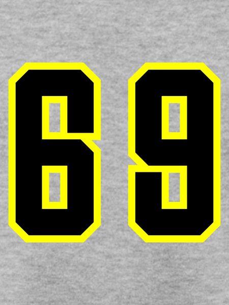 69 Zahl Trikot