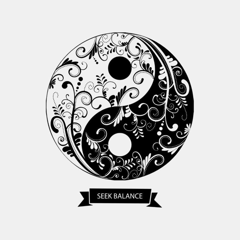 Mandala Ying Yang