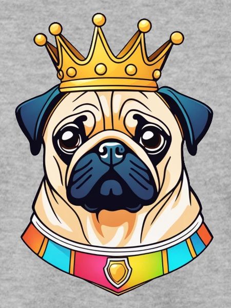 "Gekrönte Häupter" - Mops