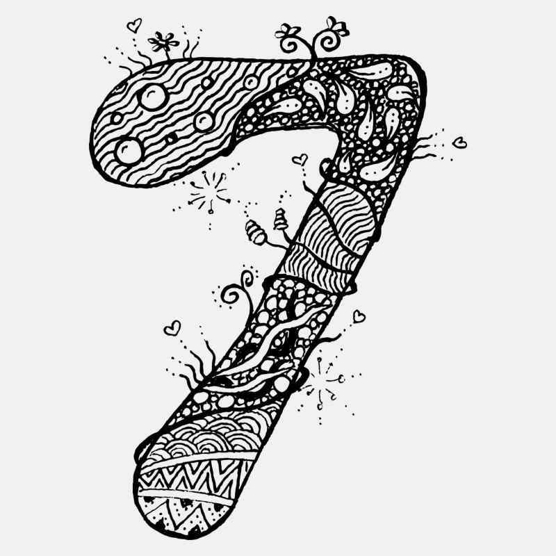 7 Zahl Zen