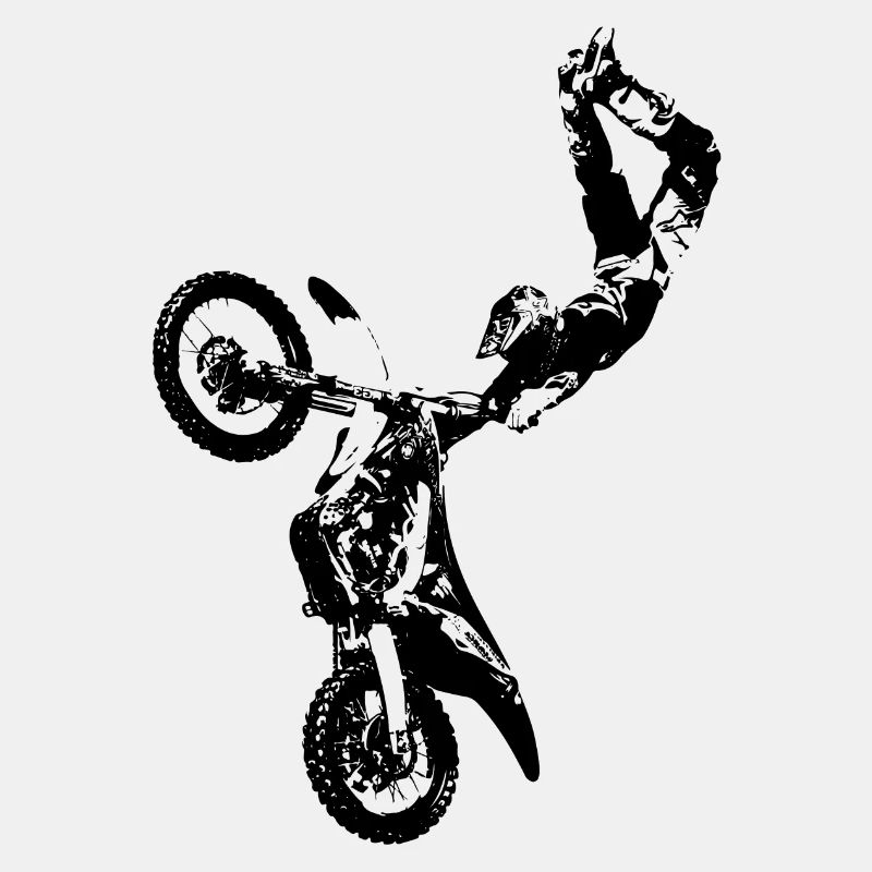 Motorcross black