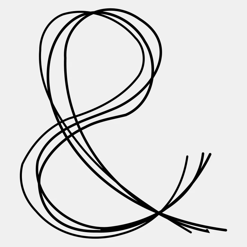Ampersand Handdrawn