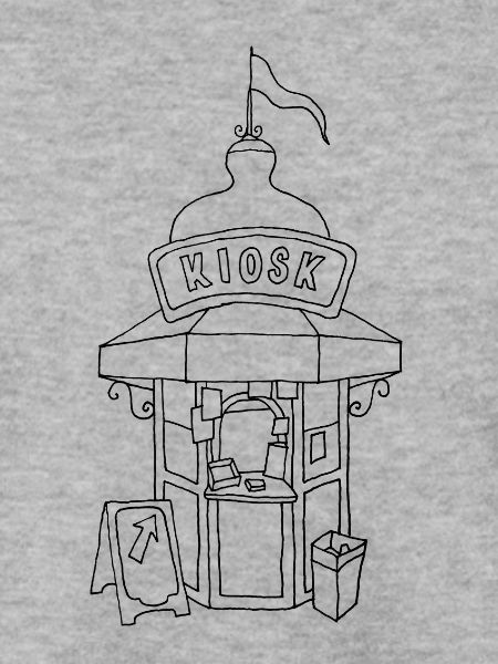 Kiosk in Lissabon