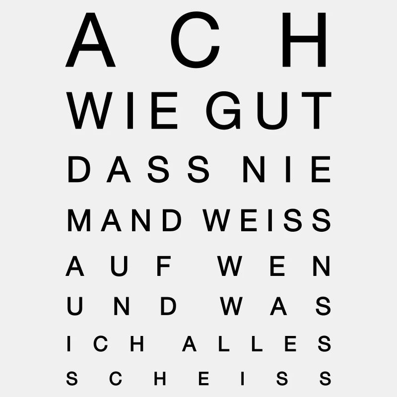 Vision Test - ô combien bon ...