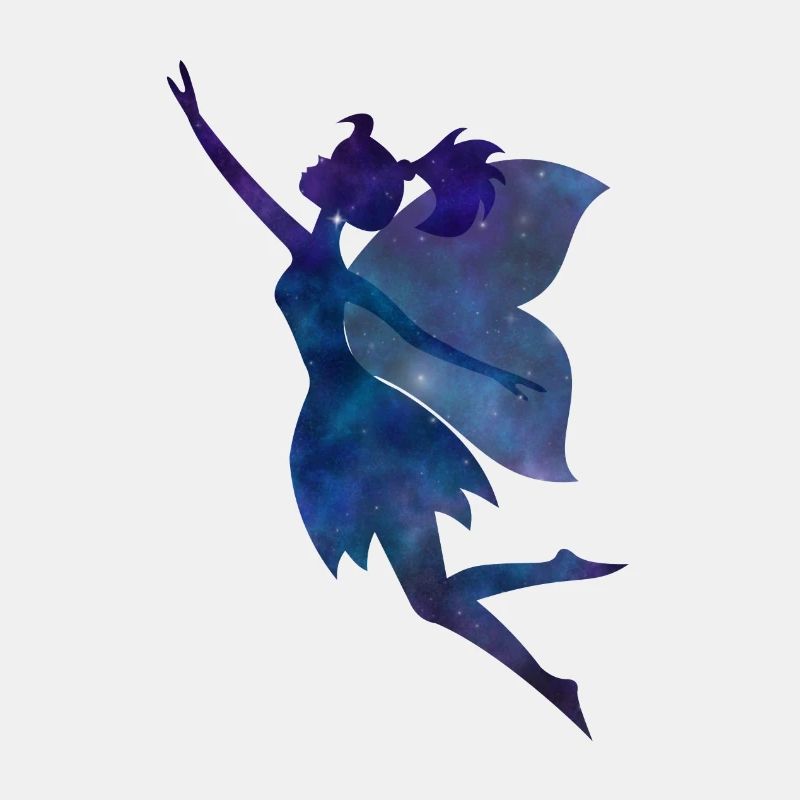 Fairy Galaxy Silhouette