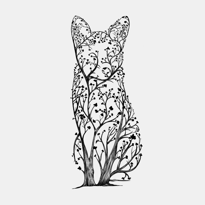 Fuchs dekorativ
