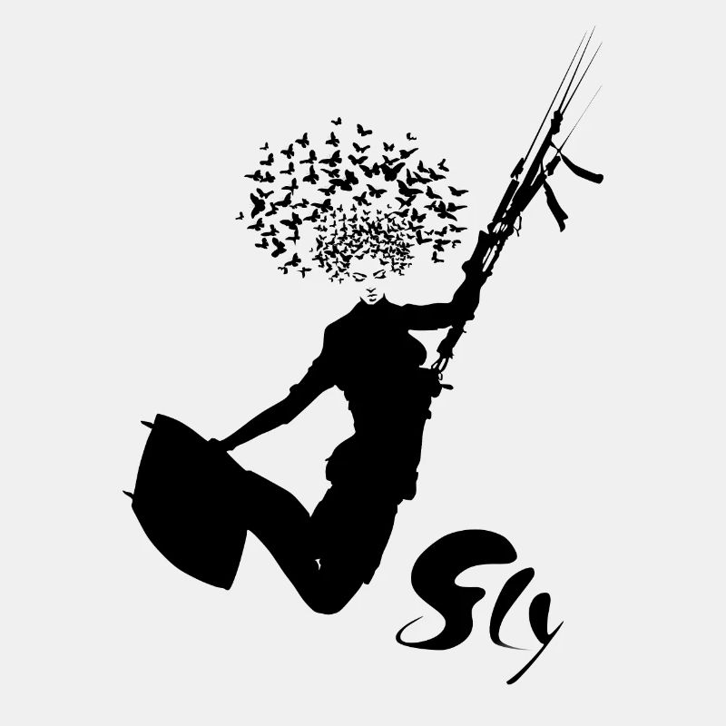 Fly kitesurfing