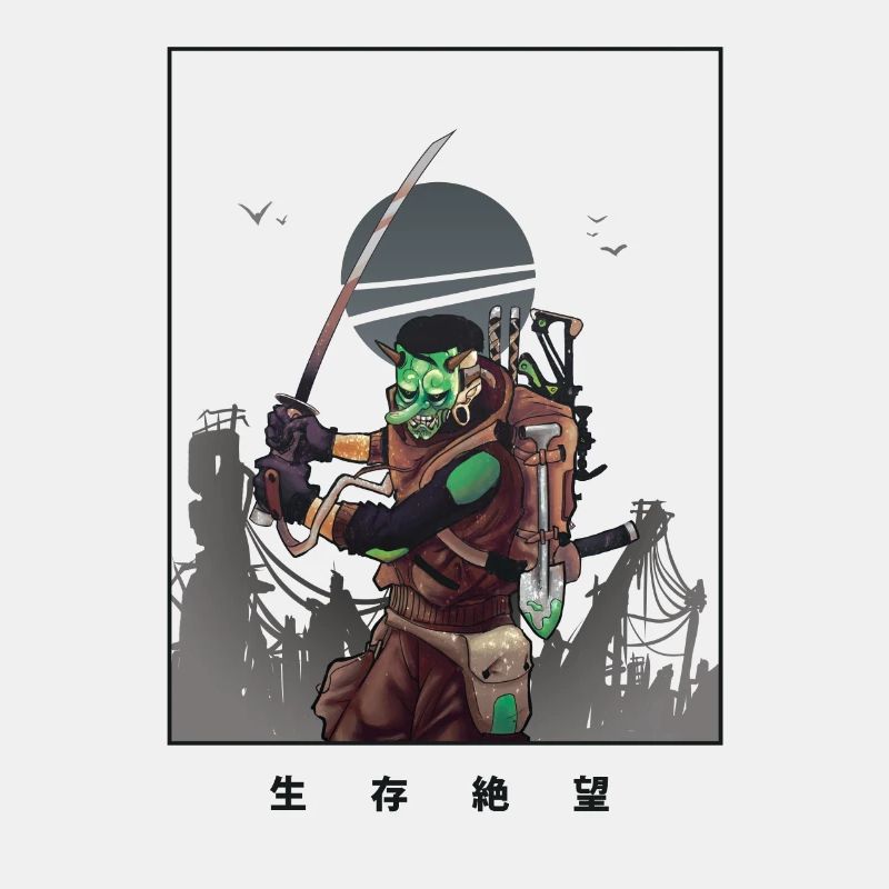 Futuristische Samurai