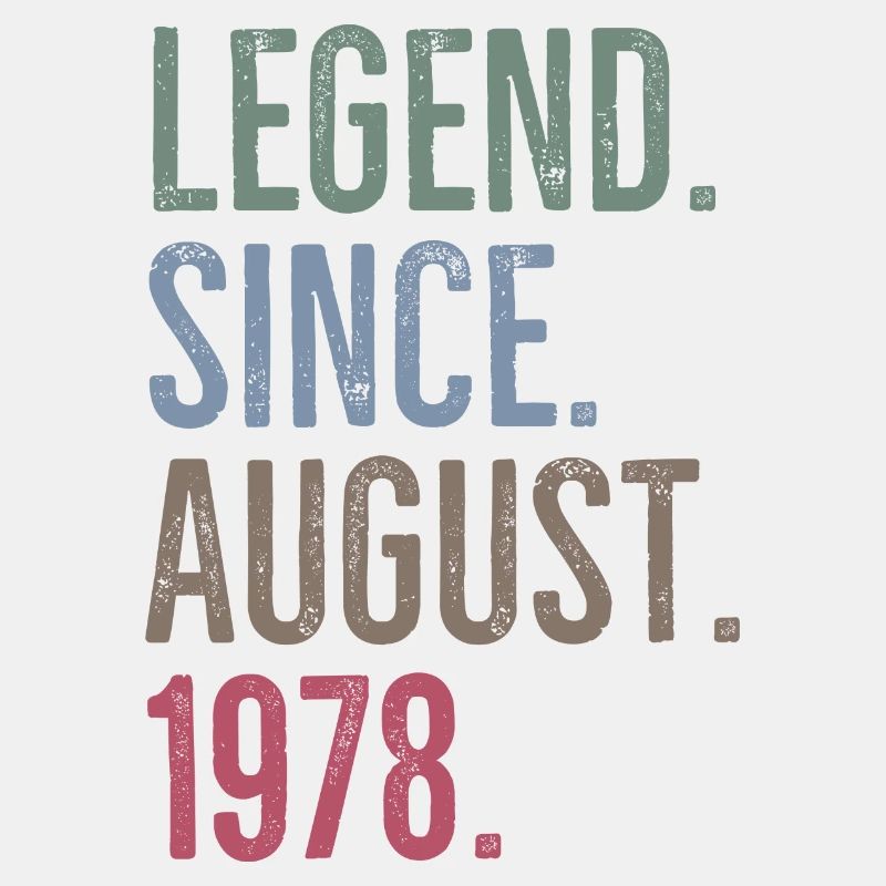 Legende seit August 1978
