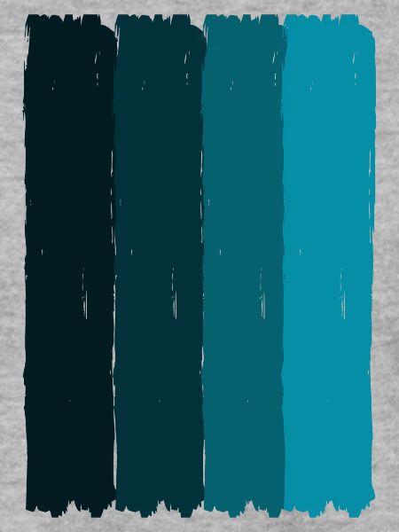 Stylisches Design Turkis