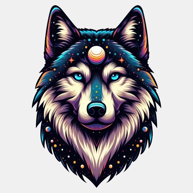 Spiritueller Wolf