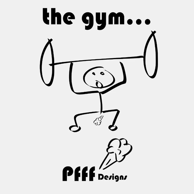 the gym pfff