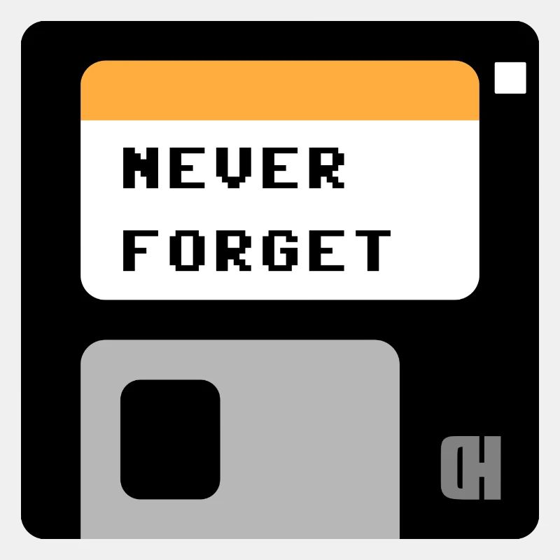Diskette schwarz