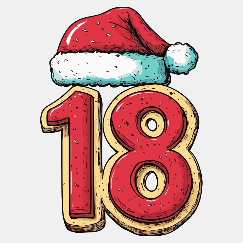 18 Zahl Weihnachten