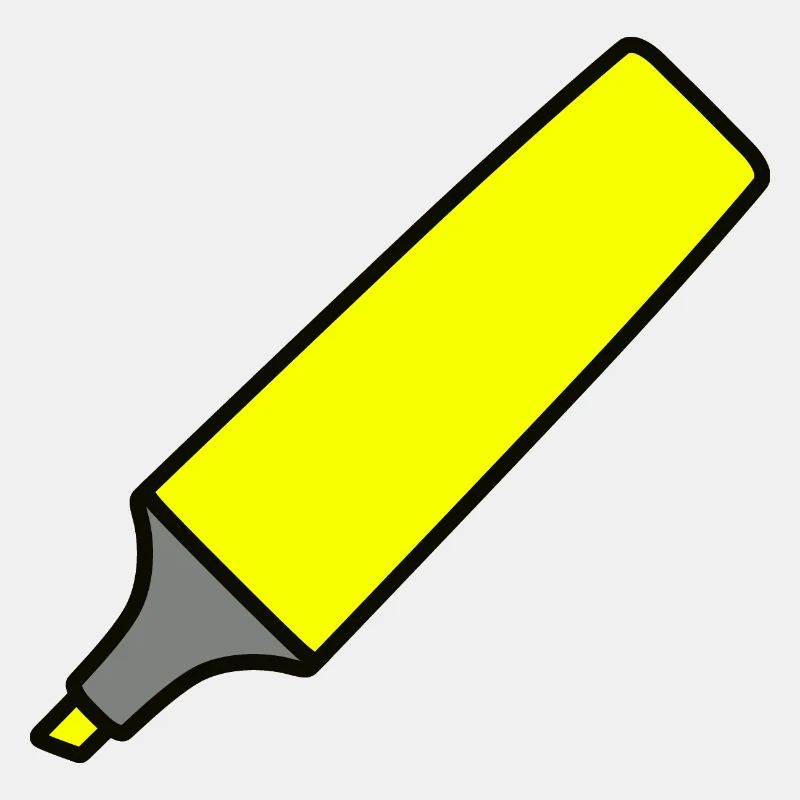 yellow highlighter