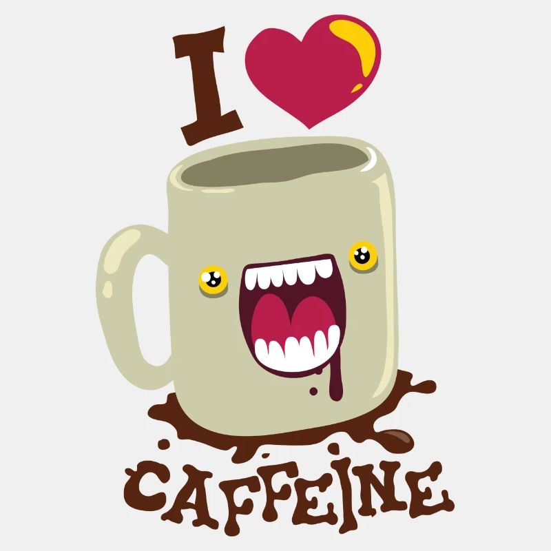 Kaffe - Pott liebt coffein