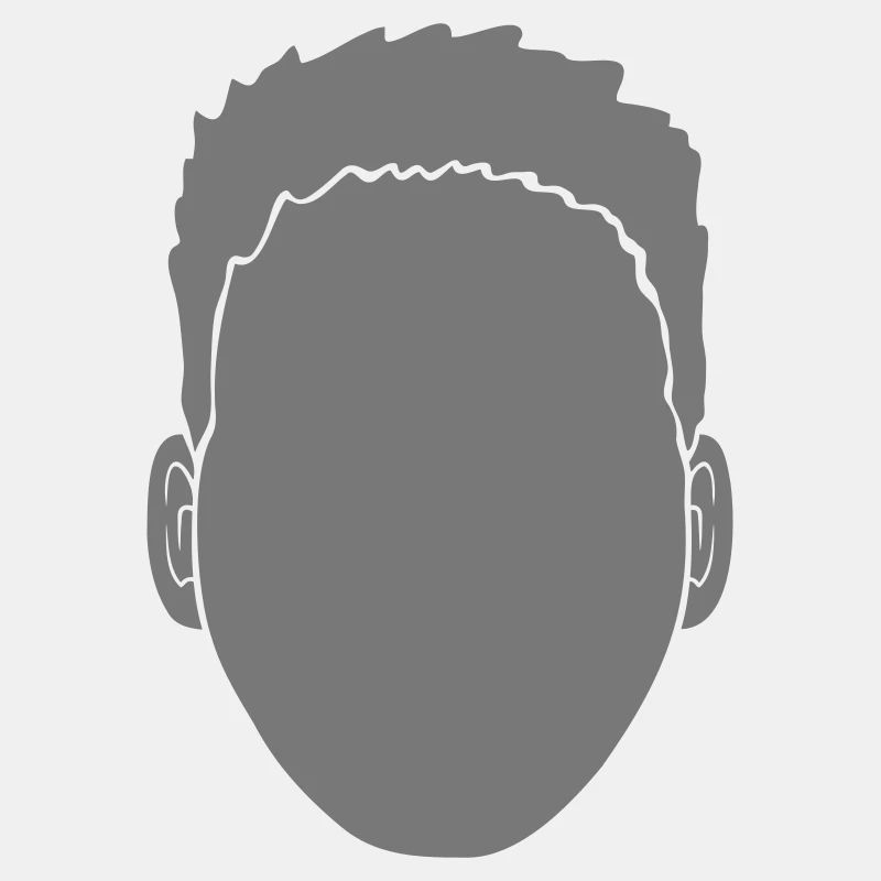 Kopf leeres Gesicht Design