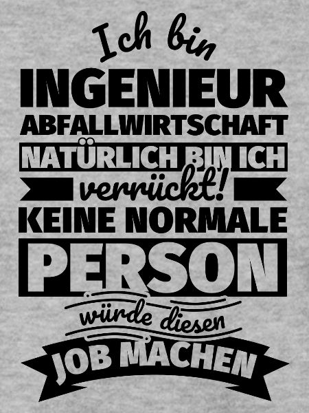 Ingenieur Abfallwirtschaft Geschenke