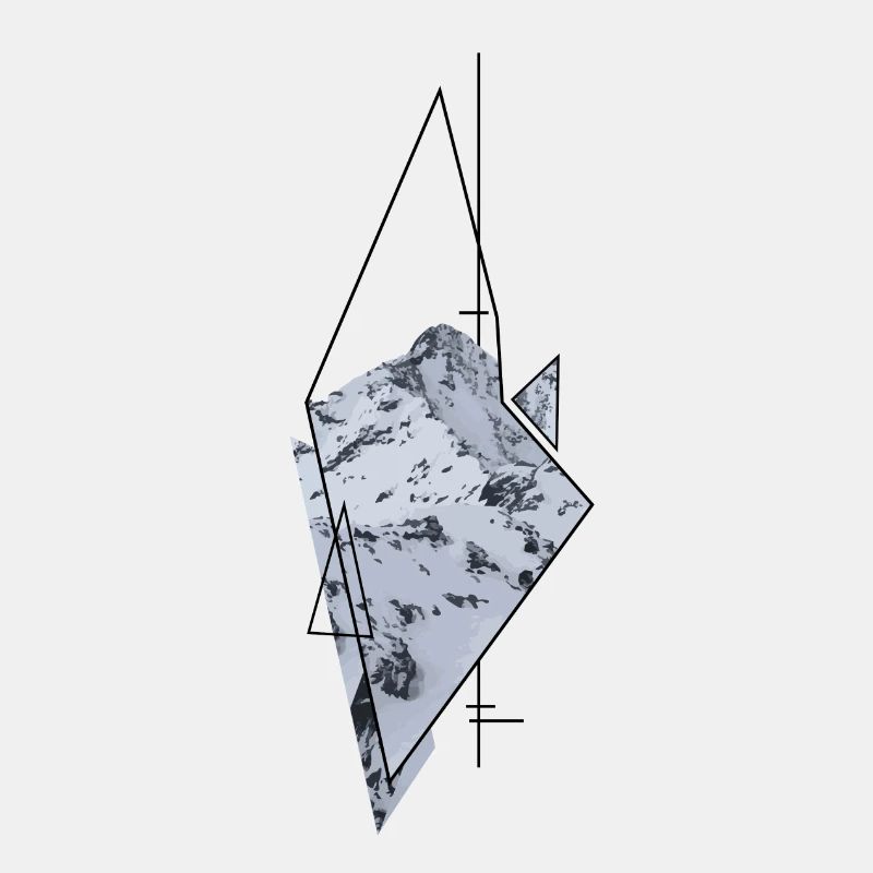 Berg Grafik Muster