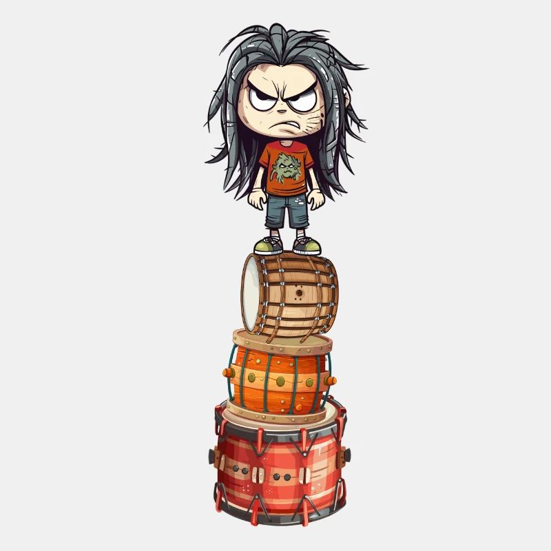 Drummer Turm angry