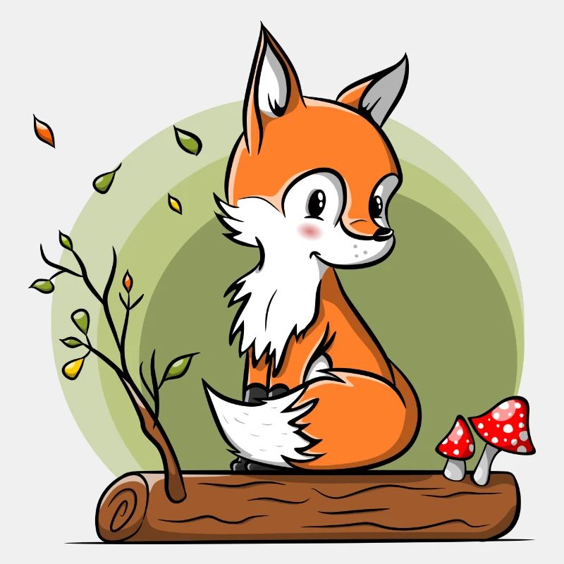 Fuchs im Herbst