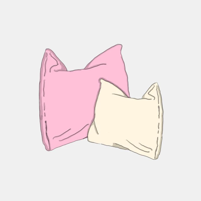 2x pillows