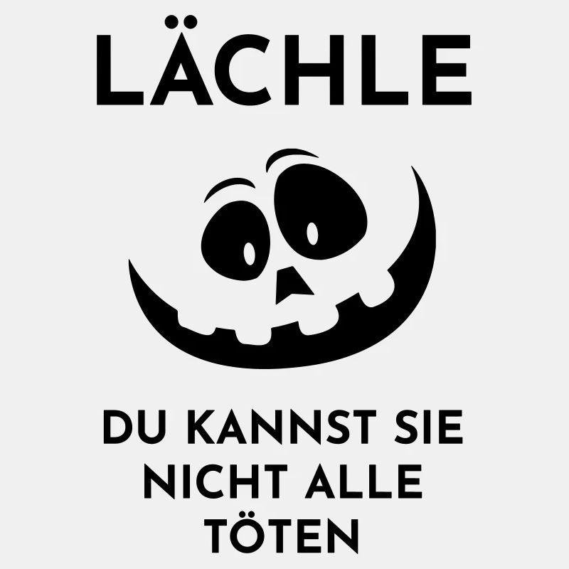 Halloween Kürbis Lächle