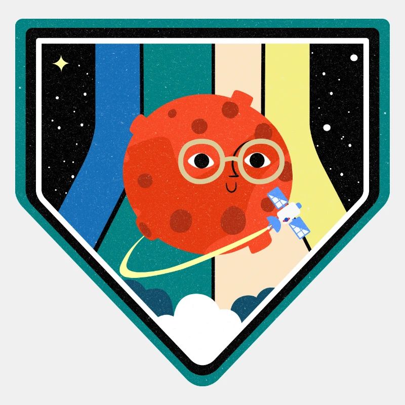 Mars Abzeichen Space
