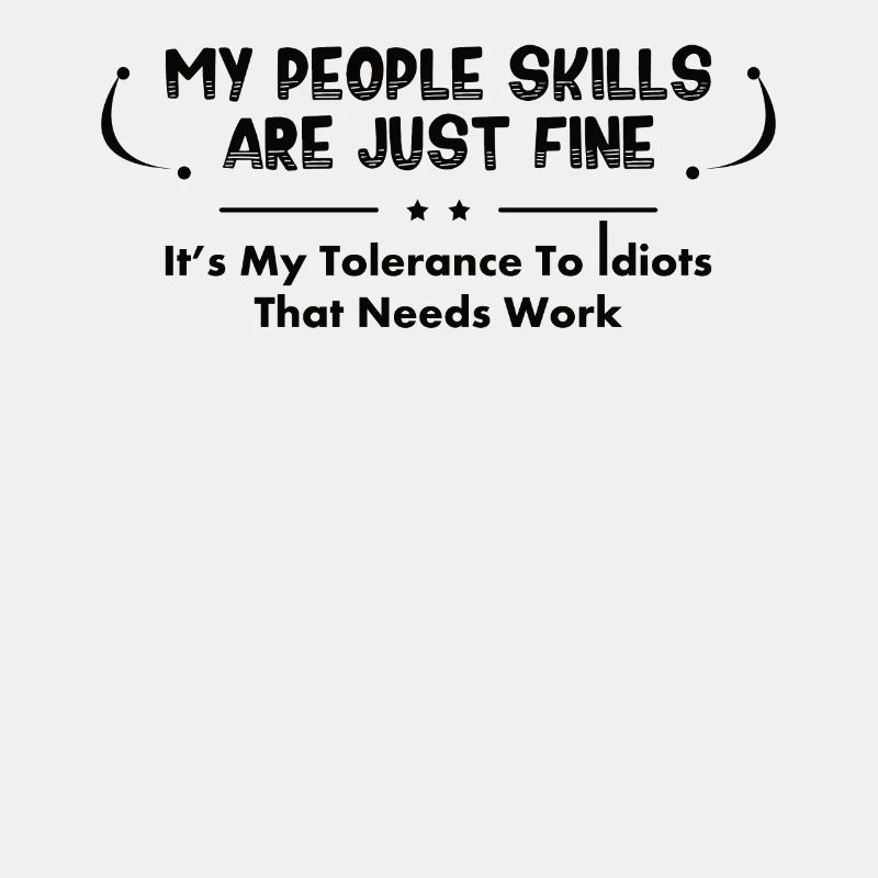 Sarcastic saying