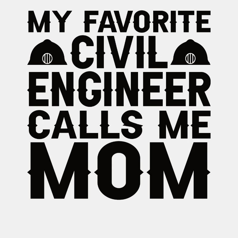 Civil Engineer Bridge Construction Statics Son Mama Engineer