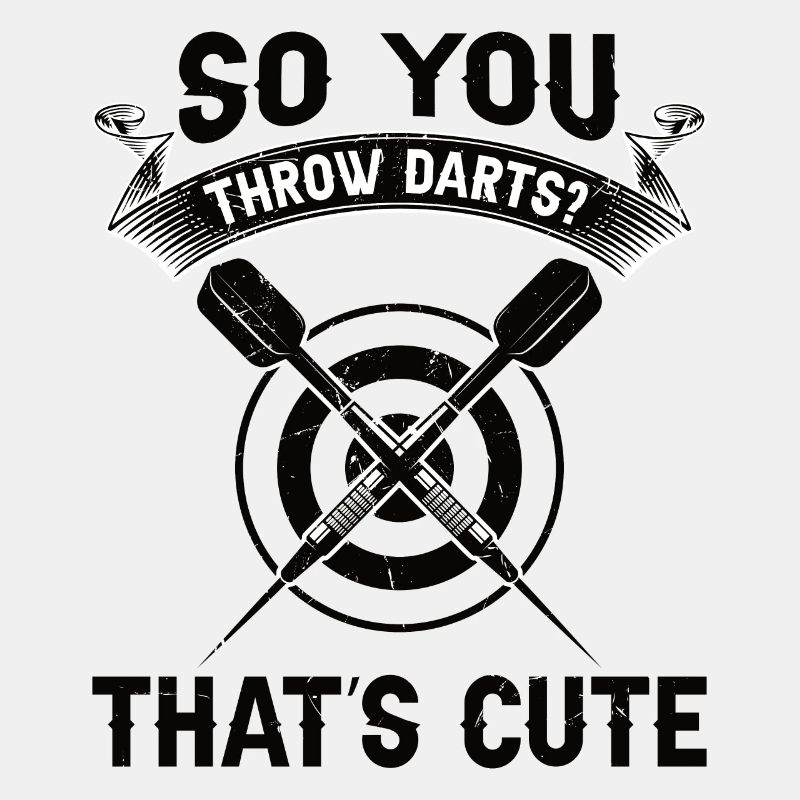 Lustiger Dart Spruch Dartscheibe Darten Geschenk