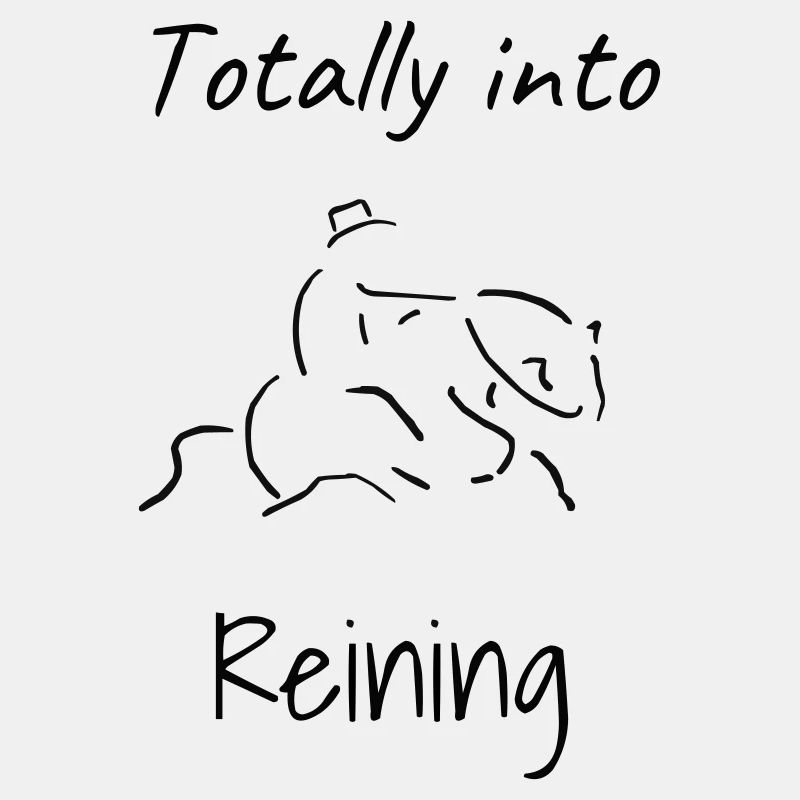 Totalement dans reining