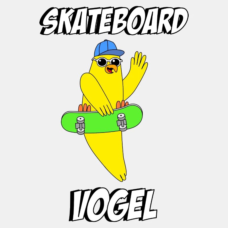 Skateboard Vogel