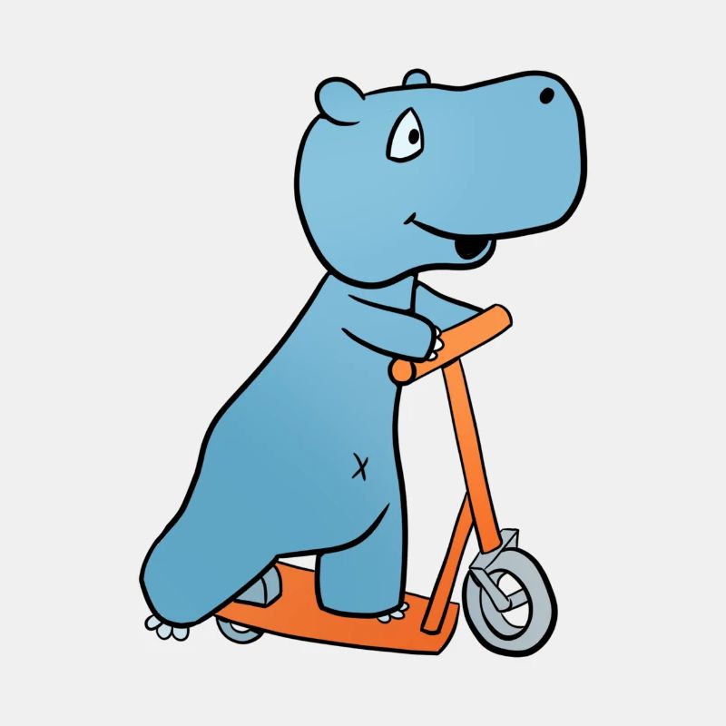 Nilpferd Roller
