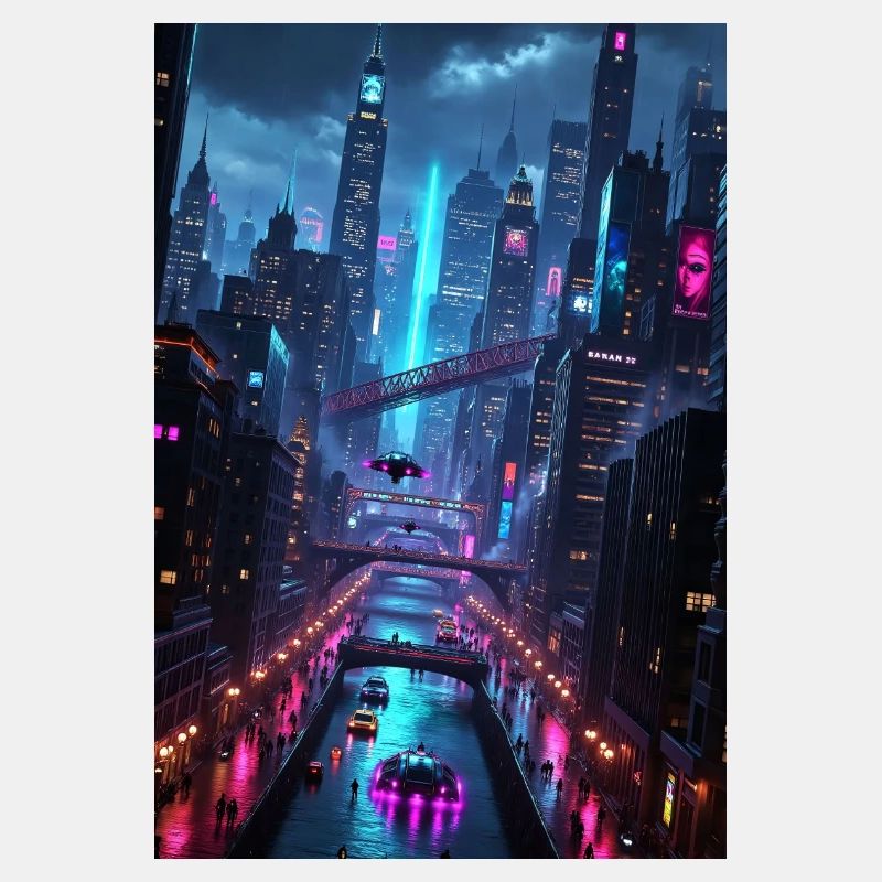 Die Stadt der Zukunft.