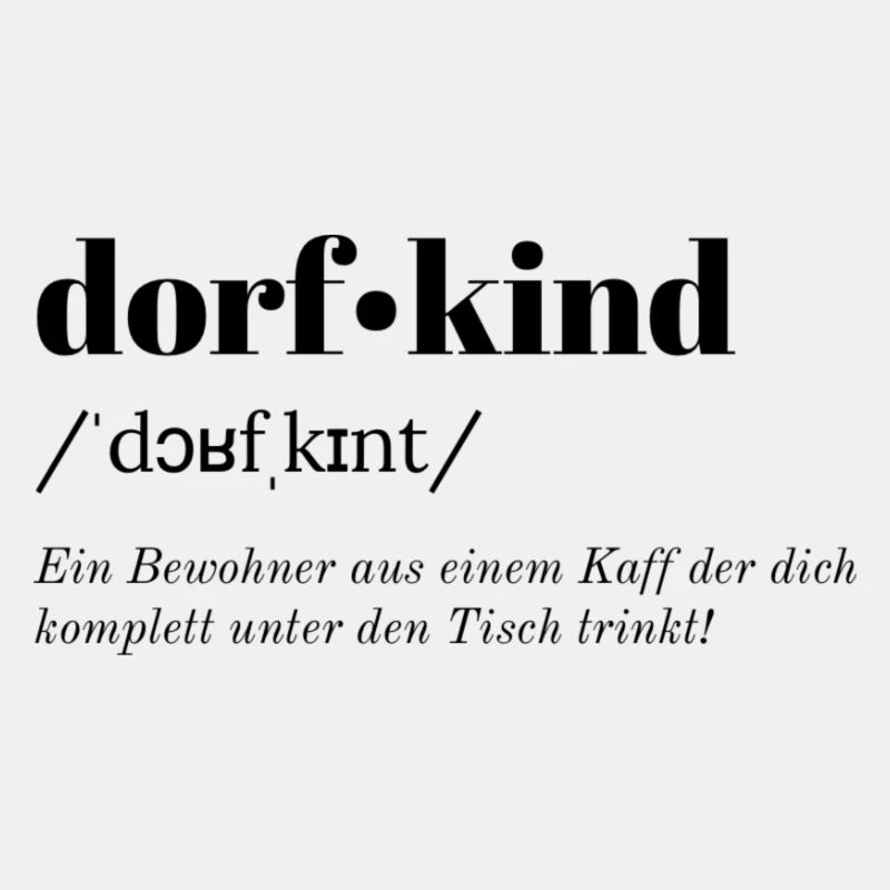 Dorfkind Definition