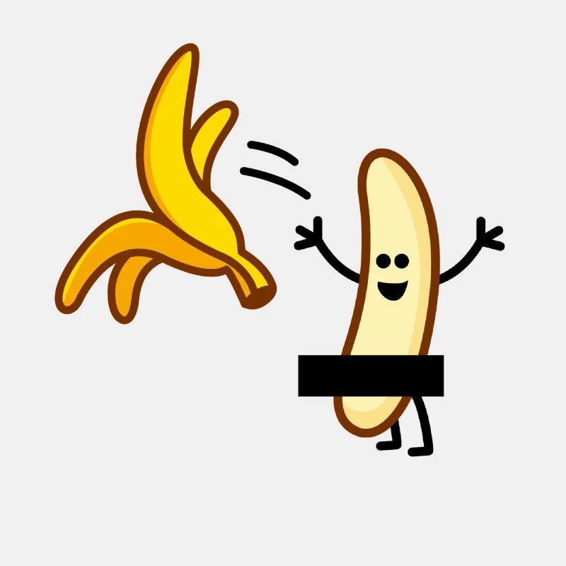 Lustige Banane