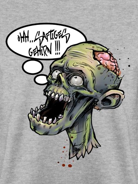 zombie saftiges gehrin