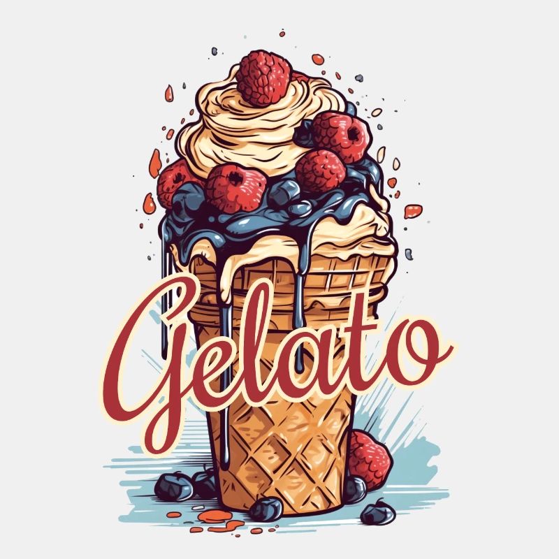 Gelato Crème glacée Crème glacée Crème glacée