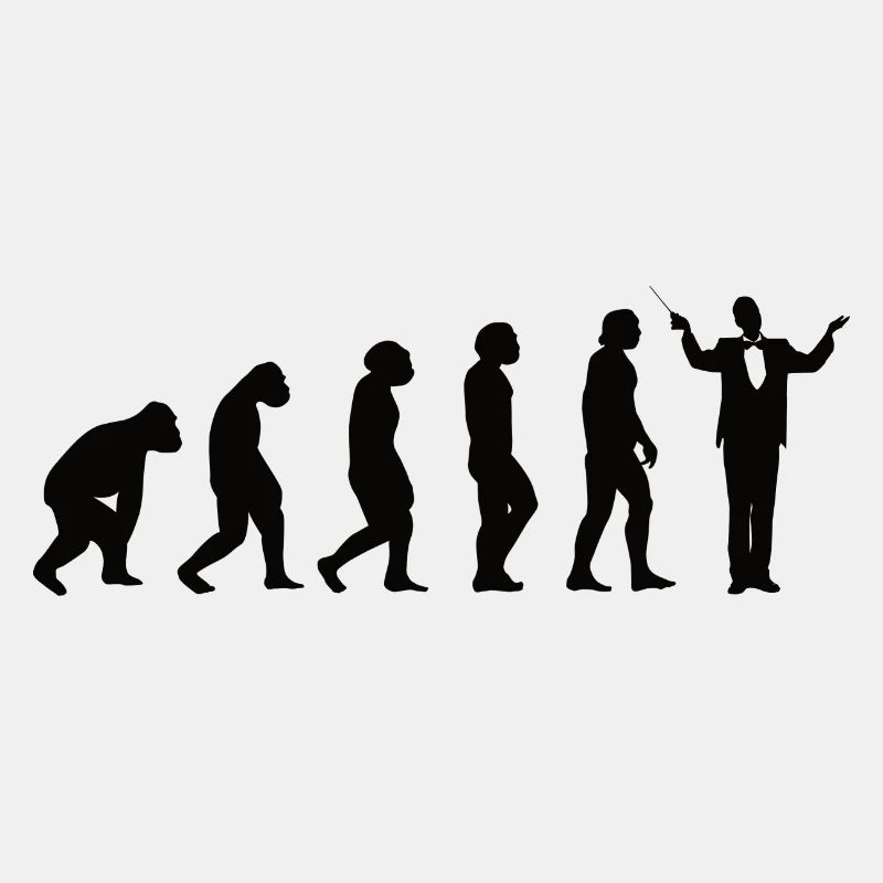 Dirigenten Evolution Musik Musiker Band Dirigent