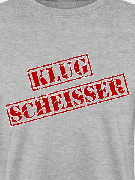 Stempel "Klugscheisser"