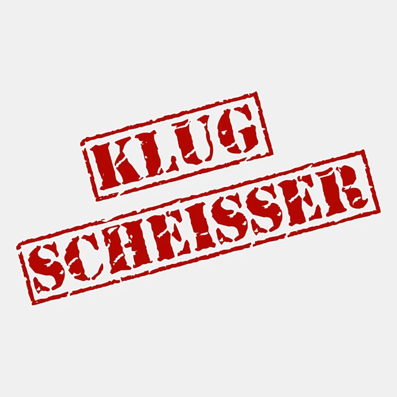 Stempel "Klugscheisser"