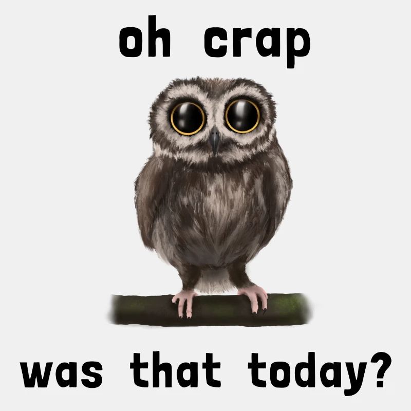 Uhu Owl - forgetful