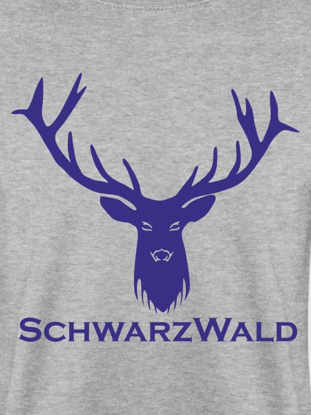 Schwarzwald Hirsch - Uni blau
