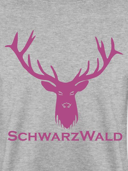 Schwarzwald Hirsch - Uni lila