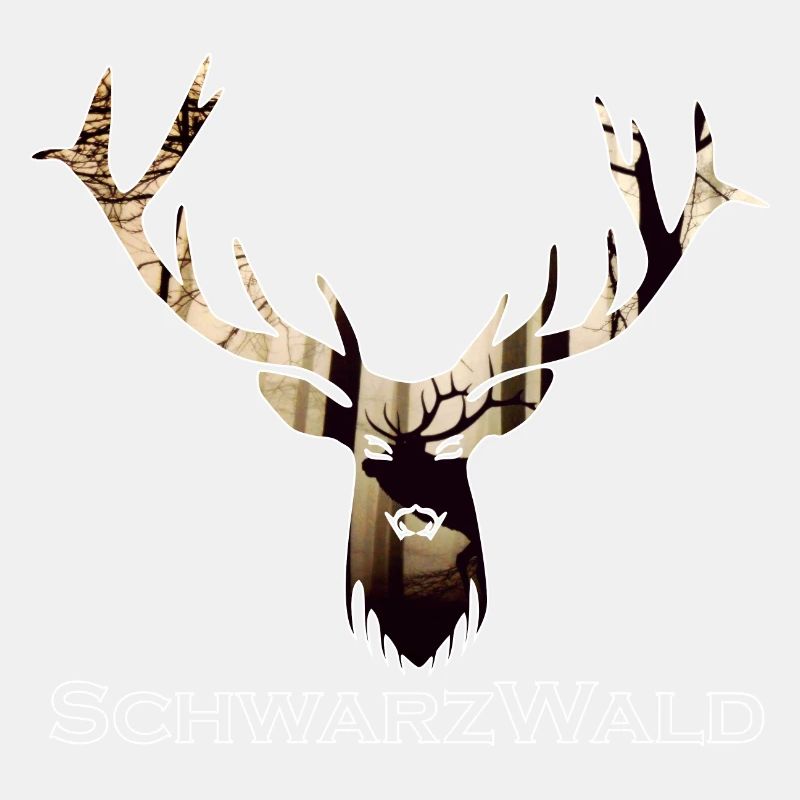Schwarzwald Hirsch - Wald